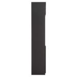 ΒΙΒΛΙΟΘΗΚΗ ΓΡΑΦΕΙΟΥ ΕΠΑΓΓΕΛΜΑΤΙΚΗ ROSEWOOD HM2089 ΜΕΛΑΜΙΝΗ ΓΚΡΙ-WENGE 80Χ40Χ200Υεκ. - Image 4