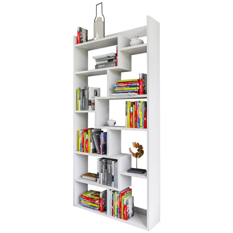 Αγόρασε ΒΙΒΛΙΟΘΗΚΗ GRETEL ΛΕΥΚΗ 90x22x182 εκ. HM8865.01 σε μοναδική τιμή στο clickforshop.gr