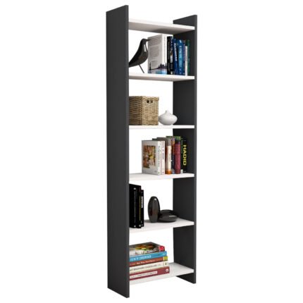 Αγόρασε ΒΙΒΛΙΟΘΗΚΗ CLASSIKER HM9226.13 ΜΕΛΑΜΙΝΗΣ ΓΚΡΙ-ΛΕΥΚΟ 48