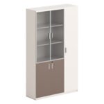 Αγόρασε ΒΙΒΛΙΟΘΗΚΗ/ΝΤΟΥΛΑΠΙ NEWLINE HM18280 ΜΕΛΑΜΙΝΗ ΛΕΥΚΗ-ΑΝΟΙΧΤΟ ΚΑΦΕ--ΓΥΑΛΙ 120x40x200Υεκ σε μοναδική τιμή στο clickforshop.gr