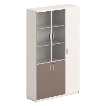 Αγόρασε ΒΙΒΛΙΟΘΗΚΗ/ΝΤΟΥΛΑΠΙ NEWLINE HM18280 ΜΕΛΑΜΙΝΗ ΛΕΥΚΗ-ΑΝΟΙΧΤΟ ΚΑΦΕ--ΓΥΑΛΙ 120x40x200Υεκ σε μοναδική τιμή στο clickforshop.gr