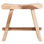 ΒΟΗΘΗΤΙΚΟ ΣΚΑΜΠΟ SADEL HM18294 ΞΥΛΟ SUAR--ΦΥΣΙΚΟ 50x30x45Υεκ. - Image 3