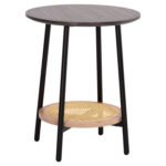 Αγόρασε ΒΟΗΘΗΤΙΚΟ ΤΡΑΠΕΖAKI SEWELL HM18034 MDF ΣΕ ZEBRANO-ΜΕΤΑΛΛΙΚΑ ΠΟΔΙΑ-WICKER Φ45x55Υεκ σε μοναδική τιμή στο clickforshop.gr