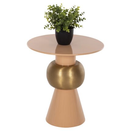 Αγόρασε ΒΟΗΘΗΤΙΚΟ ΤΡΑΠΕΖΑΚΙ PATNA HM4235.08 ΜΕΤΑΛΛΟ ΣΕ ΣΟΜΟΝ-ΧΡΥΣΟ Φ40