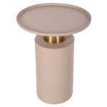 ΒΟΗΘΗΤΙΚΟ ΤΡΑΠΕΖΑΚΙ PUNJAB HM4239.03 ΜΕΤΑΛΛΟ ΣΕ ΕΚΡΟΥ-ΧΡΥΣΟΧΑΛΚΙΝΟ Φ36x47Υεκ. - Image 4