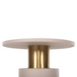 ΒΟΗΘΗΤΙΚΟ ΤΡΑΠΕΖΑΚΙ PUNJAB HM4239.03 ΜΕΤΑΛΛΟ ΣΕ ΕΚΡΟΥ-ΧΡΥΣΟΧΑΛΚΙΝΟ Φ36x47Υεκ. - Image 5