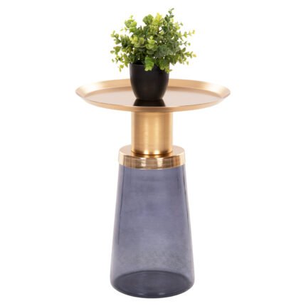 Αγόρασε ΒΟΗΘΗΤΙΚΟ ΤΡΑΠΕΖΑΚΙ BALLIN HM9725 ΜΠΛΕ ΓΥΑΛΙ-ΧΡΥΣΟ ΜΕΤΑΛΛΟ Φ37