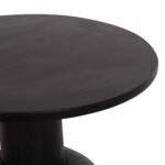 ΒΟΗΘΗΤΙΚΟ ΤΡΑΠΕΖΑΚΙ PUMBE HM9891.12 ΞΥΛΟ SUAR ΣΕ ΜΑΥΡΟ ΧΡΩΜΑ Φ40x50Υεκ - Image 5