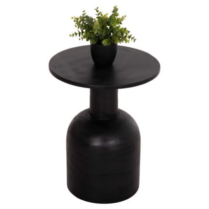 Αγόρασε ΒΟΗΘΗΤΙΚΟ ΤΡΑΠΕΖΑΚΙ PUMBE HM9891.12 ΞΥΛΟ SUAR ΣΕ ΜΑΥΡΟ ΧΡΩΜΑ Φ40x50Υεκ σε μοναδική τιμή στο clickforshop.gr