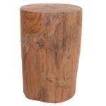ΒΟΗΘΗΤΙΚΟ ΤΡΑΠΕΖΑΚΙ/ΣΚΑΜΠΟ TRONCO HM9374.21 ΞΥΛΟ TEAK--ΦΥΣΙΚΟ Φ30x45Υεκ. - Image 5
