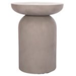 Αγόρασε ΒΟΗΘΗΤΙΚΟ ΤΡΑΠΕΖΙ ANNA HM18160.03 FIBER CEMENT ΣΕ ΓΚΡΙ--Φ60x76Υεκ. σε μοναδική τιμή στο clickforshop.gr