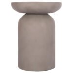 ΒΟΗΘΗΤΙΚΟ ΤΡΑΠΕΖΙ ANNA HM18160.03 FIBER CEMENT ΣΕ ΓΚΡΙ--Φ60x76Υεκ. - Image 3
