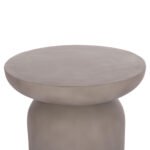 ΒΟΗΘΗΤΙΚΟ ΤΡΑΠΕΖΙ ANNA HM18160.03 FIBER CEMENT ΣΕ ΓΚΡΙ--Φ60x76Υεκ. - Image 4