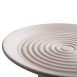 ΒΟΗΘΗΤΙΚΟ ΤΡΑΠΕΖΙ ΣΤΡΟΓΓΥΛΟ ROSS HM9708 ΜΑΣΙΦ ΞΥΛΟ MANGO ΣΕ ΛΕΥΚΟ Φ45x48Υεκ. - Image 6