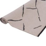 ΧΑΛΙ ΣΑΛΟΝΙΟΥ CALLISTO ΜΕ ΚΡΟΣΙΑ HM7812.05 ΕΚΡΟΥ ΜΑΥΡΟ 150X78 εκ. - Image 3