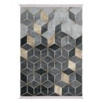 Αγόρασε ΧΑΛΙ ΣΑΛΟΝΙΟΥ JOSIANE ΜΕ ΚΡΟΣΙΑ HM7814.18 ΓΚΡΙ ΧΡΥΣΟ 145X220 εκ. σε μοναδική τιμή στο clickforshop.gr