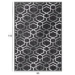 ΧΑΛΙ ΣΑΛΟΝΙΟΥ ΜΕ ΚΡΟΣΙΑ JOSIANE ΓΚΡΙ HM7676.31 80X150εκ. - Image 2