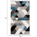 ΧΑΛΙ ΣΑΛΟΝΙΟΥ ΜΕ ΚΡΟΣΙΑ JOSIANE ΠΟΛΥΧΡΩΜΟ HM7675.43 160X230εκ. - Image 2