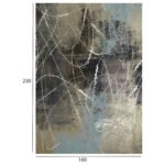 ΧΑΛΙ ΣΑΛΟΝΙΟΥ ΜΕ ΚΡΟΣΙΑ JOSIANE ΠΟΛΥΧΡΩΜΟ HM7675.22  160X230 εκ. - Image 2