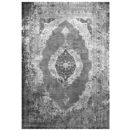 Αγόρασε ΧΑΛΙ ΣΑΛΟΝΙΟΥ VINTAGE ΜΕ ΚΡΟΣΙΑ JOSIANE HM7677.07 ΓΚΡΙ 120X170 εκ. σε μοναδική τιμή στο clickforshop.gr