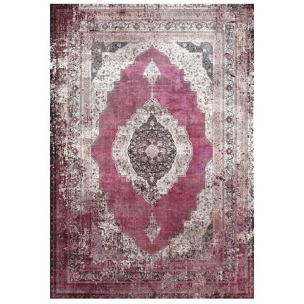 Αγόρασε ΧΑΛΙ ΣΑΛΟΝΙΟΥ VINTAGE ΜΕ ΚΡΟΣΙΑ JOSIANE ΚΟΚΚΙΝΟ HM7675.08  160X230 εκ. σε μοναδική τιμή στο clickforshop.gr