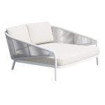 Αγόρασε DAYBED ΣΕΙΡΑ XANTION HM6474.02 ΛΕΥΚΟ ΑΛΟΥΜΙΝΙΟ--ΣΧΟΙΝΙ--OLEFIN 157x147x88Υεκ σε μοναδική τιμή στο clickforshop.gr