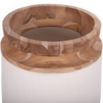 ΔΙΑΚΟΣΜΗΤΙΚΑ ΒΑΖΑ ΔΑΠΕΔΟΥ 2ΤΜΧ LINTER HM21140.02 FIBER CEMENT ΛΕΥΚΟ-ΞΥΛΟ ΤΕΑΚ 47Υ & 60Υεκ - Image 5