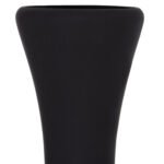 ΔΙΑΚΟΣΜΗΤΙΚΟ ΒΑΖΟ ΔΑΠΕΔΟΥ NEBULA HM4660.01L FIBER CEMENT ΜΑΥΡΟ--ΞΥΛΟ ΤΕΑΚ Φ45x172Υεκ - Image 4