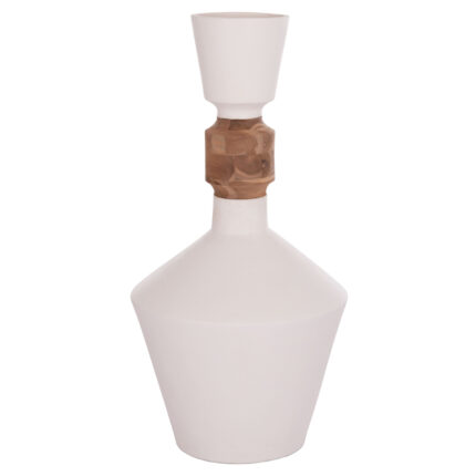 Αγόρασε ΔΙΑΚΟΣΜΗΤΙΚΟ ΒΑΖΟ ΔΑΠΕΔΟΥ NEBULA HM4661.02 FIBER CEMENT ΛΕΥΚΟ--ΞΥΛΟ ΤΕΑΚ Φ60x115Υεκ. σε μοναδική τιμή στο clickforshop.gr