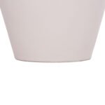 ΔΙΑΚΟΣΜΗΤΙΚΟ ΒΑΖΟ ΔΑΠΕΔΟΥ NEBULA HM4661.02 FIBER CEMENT ΛΕΥΚΟ--ΞΥΛΟ ΤΕΑΚ Φ60x115Υεκ. - Image 6