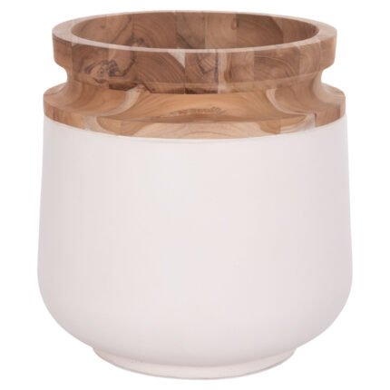 Αγόρασε ΔΙΑΚΟΣΜΗΤΙΚΟ ΒΑΖΟ ΔΑΠΕΔΟΥ LINTER HM4662.02L FIBER CEMENT ΛΕΥΚΟ--ΞΥΛΟ ΤΕΑΚ Φ41x47Υεκ. σε μοναδική τιμή στο clickforshop.gr