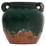 ΔΙΑΚΟΣΜΗΤΙΚΟ ΒΑΖΟ HM4380 ΤΕΡΑΚΟΤΑ ΣΕ ANTIQUE ΠΡΑΣΙΝΗ ΑΠΟΧΡΩΣΗ Φ26Χ26Yεκ. - Image 3