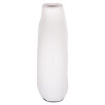 ΔΙΑΚΟΣΜΗΤΙΚΟ ΒΑΖΟ ΣΕΙΡΑ CLAYVON HM4404 ΤΕΡΑΚΟΤΑ ΣΕ ΛΕΥΚΟ 23,5x7x23,5Υεκ. - Image 4