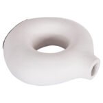 ΔΙΑΚΟΣΜΗΤΙΚΟ ΒΑΖΟ ΣΕΙΡΑ CLAYVON HM4404 ΤΕΡΑΚΟΤΑ ΣΕ ΛΕΥΚΟ 23,5x7x23,5Υεκ. - Image 6