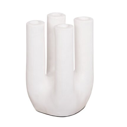 Αγόρασε ΔΙΑΚΟΣΜΗΤΙΚΟ ΒΑΖΟ CLAYVON HM4412 ΤΕΡΑΚΟΤΑ ΣΕ ΛΕΥΚΟ 13