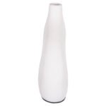 ΔΙΑΚΟΣΜΗΤΙΚΟ ΒΑΖΟ ΣΕΙΡΑ CLAYVON HM4413 ΤΕΡΑΚΟΤΑ ΣΕ ΛΕΥΚΟ 23,5x8x24,5Υεκ. - Image 4