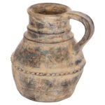 ΔΙΑΚΟΣΜΗΤΙΚΟ ΕΠΙΤΡΑΠΕΖΙΟ ΒΑΖΟ VERMO HM4397 ΤΕΡΑΚΟΤΑ ΣΕ ΚΡΕΜ Φ20x20.5Υεκ. - Image 4