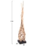 ΔΙΑΚΟΣΜΗΤΙΚΟ ΦΩΤΙΣΤΙΚΟ ΔΑΠΕΔΟΥ FLAMER HM4439 DRIFTWOOD ΣΕ ΦΥΣΙΚΟ 30x30x179Υεκ. - Image 2