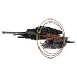 Αγόρασε ΔΙΑΚΟΣΜΗΤΙΚΟ ΤΟΙΧΟΥ HM4196 ΜΕΤΑΛΛΟ ΣΕ ΜΑΥΡΟ-ΑΝΘΡΑΚΙ-ΧΡΥΣΟ 144x63