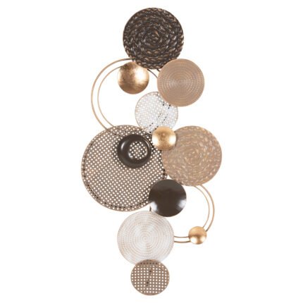 Αγόρασε ΔΙΑΚΟΣΜΗΤΙΚΟ ΤΟΙΧΟΥ HM4215 ΜΕΤΑΛΛΟ ΣΕ ΓΗΙΝΑ ΧΡΩΜΑΤΑ 60x5x122 εκ. σε μοναδική τιμή στο clickforshop.gr