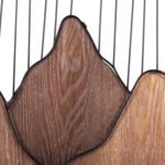 ΔΙΑΚΟΣΜΗΤΙΚΟ ΤΟΙΧΟΥ HM4220 ΔΙΑΦΟΡΕΣ ΑΠΟΧΡΩΣΕΙΣ ΞΥΛΟΥ-ΜΑΥΡΟ ΜΕΤΑΛΛΟ 60x3,5x93Υεκ. - Image 4