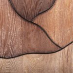 ΔΙΑΚΟΣΜΗΤΙΚΟ ΤΟΙΧΟΥ HM4220 ΔΙΑΦΟΡΕΣ ΑΠΟΧΡΩΣΕΙΣ ΞΥΛΟΥ-ΜΑΥΡΟ ΜΕΤΑΛΛΟ 60x3,5x93Υεκ. - Image 5