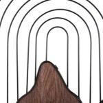 ΔΙΑΚΟΣΜΗΤΙΚΟ ΤΟΙΧΟΥ HM4220 ΔΙΑΦΟΡΕΣ ΑΠΟΧΡΩΣΕΙΣ ΞΥΛΟΥ-ΜΑΥΡΟ ΜΕΤΑΛΛΟ 60x3,5x93Υεκ. - Image 6