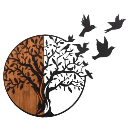 Αγόρασε ΔΙΑΚΟΣΜΗΤΙΚΟ ΤΟΙΧΟΥ ILLUSION HM4647 ΜΕΤΑΛΛΟ-ΞΥΛΟ 56