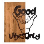 Αγόρασε ΔΙΑΚΟΣΜΗΤΙΚΟ ΤΟΙΧΟΥ HM4810-ΜΕΤΑΛΛΟ ΣΕ ΜΑΥΡΟ-ΞΥΛΟ 50x3(βάθος)x58Υεκ. σε μοναδική τιμή στο clickforshop.gr