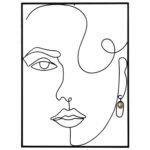 Αγόρασε ΔΙΑΚΟΣΜΗΤΙΚΟ ΤΟΙΧΟΥ ΜΕΤΑΛΛΙΚΟ ΜΑΥΡΟ HM7549 50.2x66.7x3.2 σε μοναδική τιμή στο clickforshop.gr