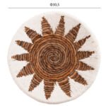 ΔΙΑΚΟΣΜΗΤΙΚΟ ΤΟΙΧΟΥ ΣΕΤ 3 ΤΜΧ ΣΤΡΟΓΓΥΛΑ ΑΠΟ ΨΑΘΑ HM9481 - Image 4