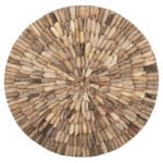 ΔΙΑΚΟΣΜΗΤΙΚΟ ΤΟΙΧΟΥ ΣΤΡΟΓΓΥΛΟ CHIIKI HM4300 DRIFTWOOD ΣΕ ΦΥΣΙΚΟ Φ98 εκ. - Image 3