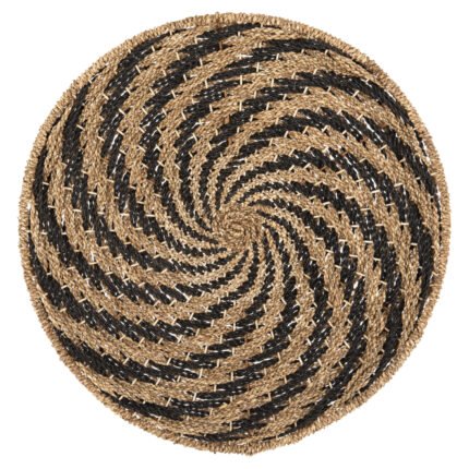 Αγόρασε ΔΙΑΚΟΣΜΗΤΙΚΟ ΤΟΙΧΟΥ ΣΤΡΟΓΓΥΛΟ HM7830.02 ΣΠΙΡΑΛ ΟΨΗ-SEAGRASS ΣΕ ΜΑΥΡΟ-ΦΥΣΙΚΟ Φ61x3εκ. σε μοναδική τιμή στο clickforshop.gr