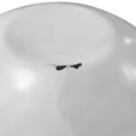 ΔΙΑΚΟΣΜΗΤΙΚΟ ΤΡΑΠΕΖΙ ΣΑΛΟΝΙΟΥ BOWL Φ91x38,5Yεκ. ΛΕΥΚΟ ΜΕ ΞΥΛΟ ΑΚΑΚΙΑΣ HM8717.23 Β'ΔΙΑΛΟΓΗΣ - Image 3